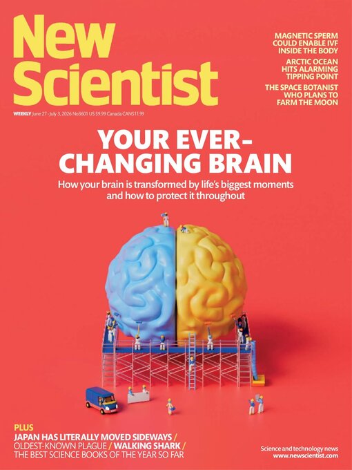Cover image for New Scientist
